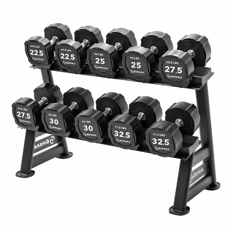 Gipara Obsidian PU Dumbbells (Sold in pairs)