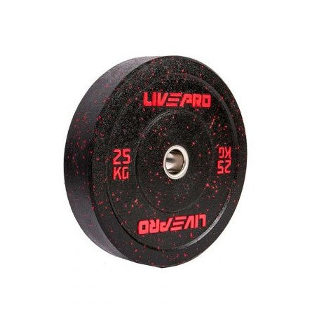 LivePro Granulated Olympic Rubber Bumper Plate