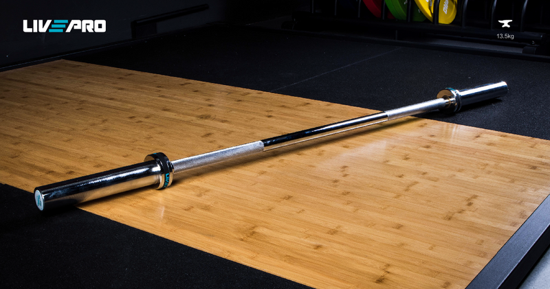 LivePro Olympic Training Barbell (150 cm | Max 250 kg)