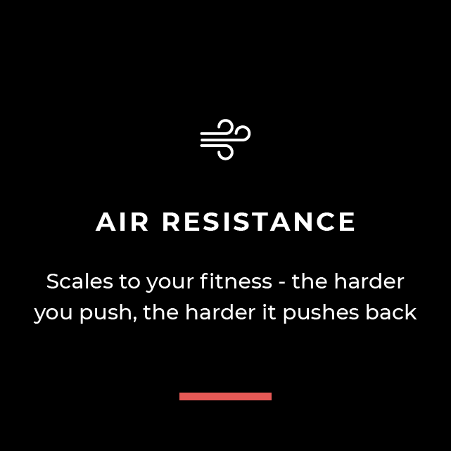 Air Resistance - Scales to your fitness